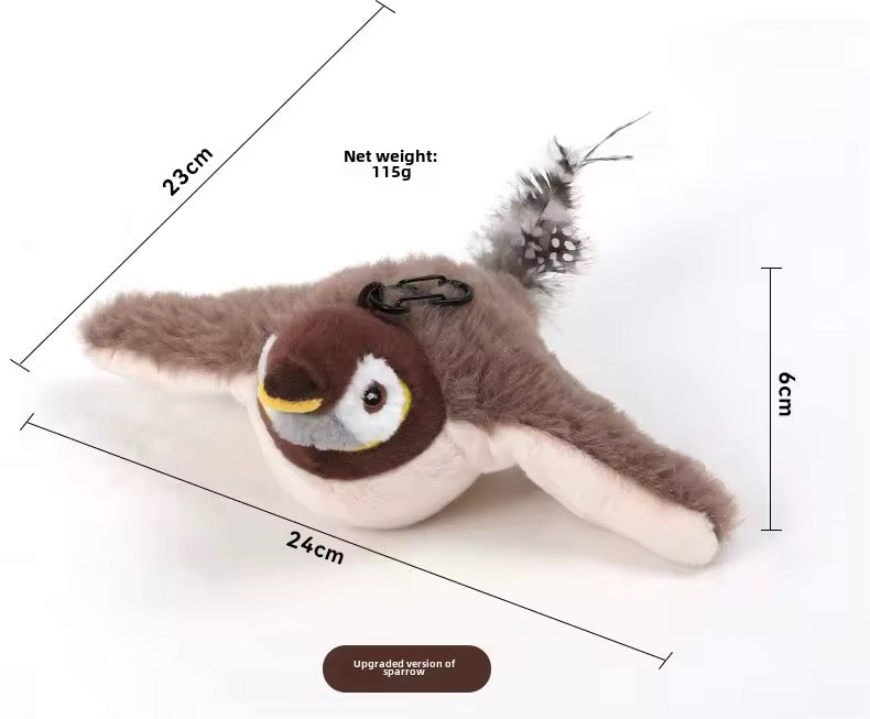 The Ultimate Hunting Companion for Your Cat – Realistic Electric Bird Toy