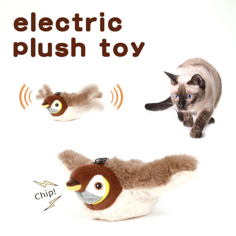 The Ultimate Hunting Companion for Your Cat – Realistic Electric Bird Toy